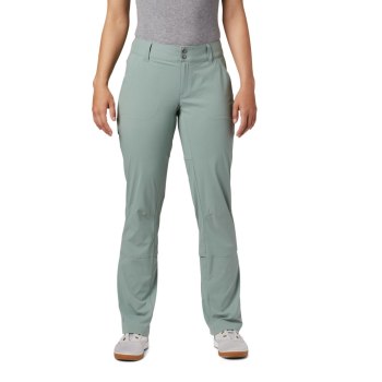 Columbia Saturday Trail Stretch, Pantalones Verdes Claro Para Mujer | 816370-EMN